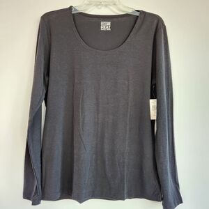 32 Degrees Women's Long Sleeve Tee Black